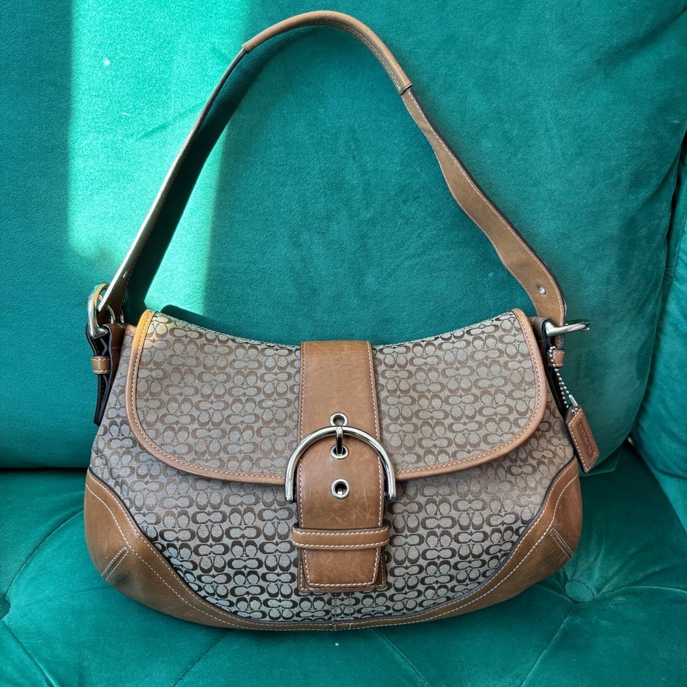 Vintage Coach Soho Jacquard Shoulder Bag SOLD